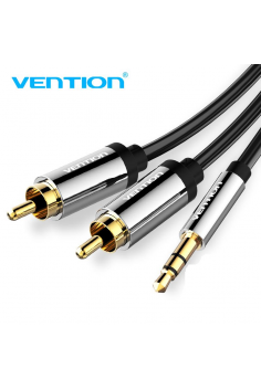 Cáp Audio 3.5mm ra 2RCA dài 1.5m Vention BCFBG